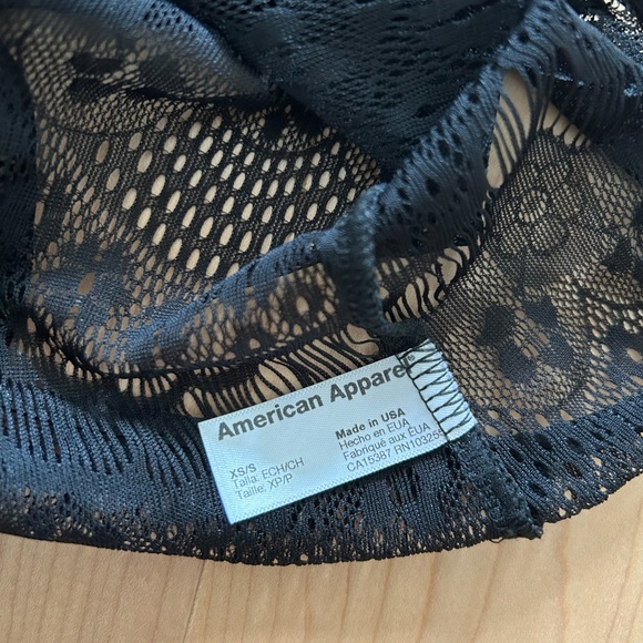 American Apparel Lace Top - Picture 3 of 5